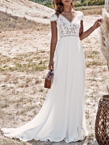 Robe de mariée bohème sur Milanoo - milanoo.com - Modalova