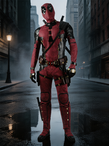 Costume de Cosplay Deadpool 3 Wade Winston Wilson - milanoo.com - Modalova