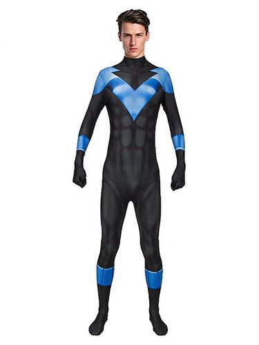 Costume de cosplay Nightwing de Taitans - milanoo.com - Modalova