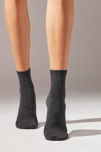 Short Socks with Trimmed Cuffs Woman Size 39-41 - Calzedonia - Modalova