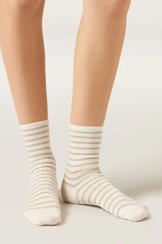 Striped Short Socks Woman Size TU - Calzedonia - Modalova