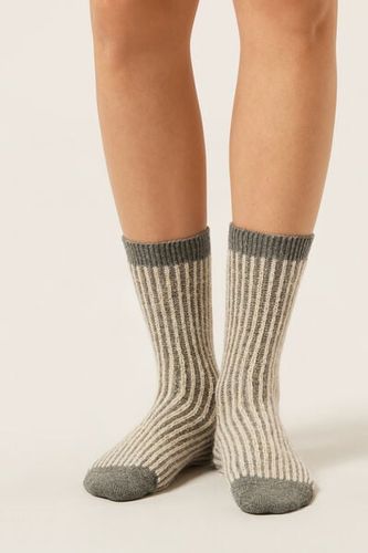 Glitter Cashmere Blend Socks Woman Size TU - Calzedonia - Modalova