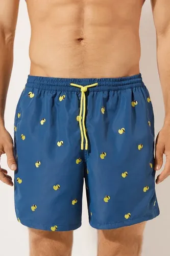 Men’s Patterned Swimming Trunks Formentera Man Size L - Calzedonia - Modalova