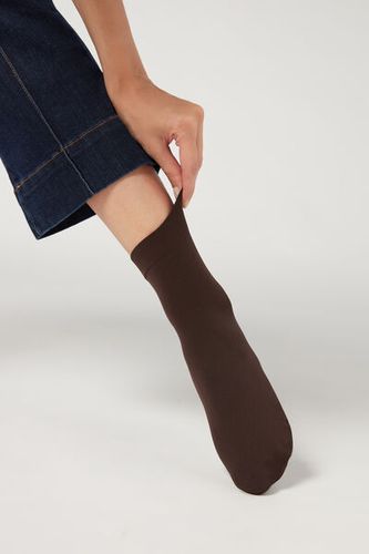 Denier Soft Touch Socks Woman Brown Size TU - Calzedonia - Modalova