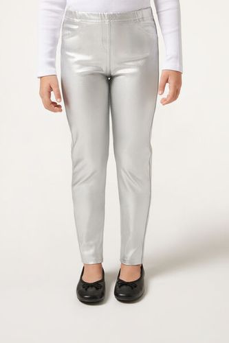 Girls Faux Leather Leggings Girl Metallic Size 11-12 - Calzedonia - Modalova