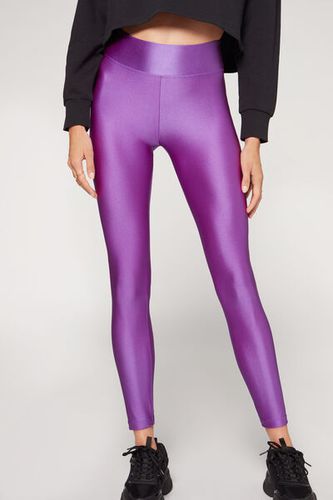 Leggings Superbrillantes Mujer Velikost S - Calzedonia - Modalova