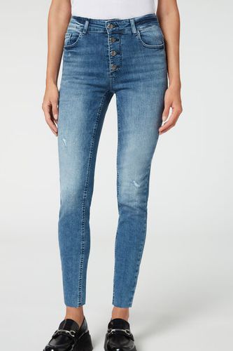 Vaqueros Super Skinny con Botones Mujer Velikost XS - Calzedonia - Modalova