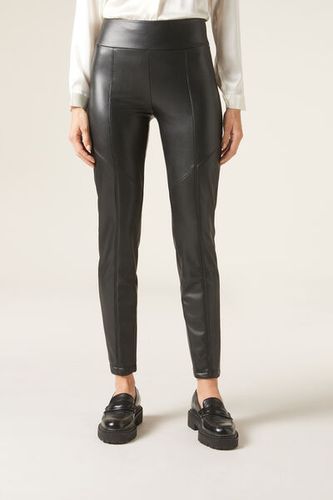 Thermal Coated Effect Leggings Woman Black Size XS - Calzedonia - Modalova