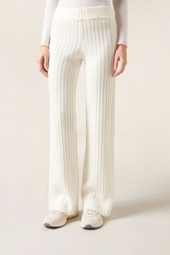 Knit Palazzo Pants Woman Nude Size S - Calzedonia - Modalova