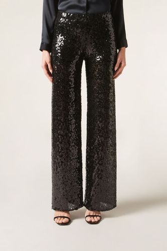 Sequin Palazzo Pants Woman Black Size L - Calzedonia - Modalova