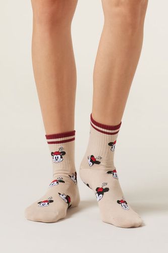 Minnie Disney Socks Woman Nude Size TU - Calzedonia - Modalova