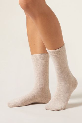 Socks with Cashmere Woman Nude Size TU - Calzedonia - Modalova