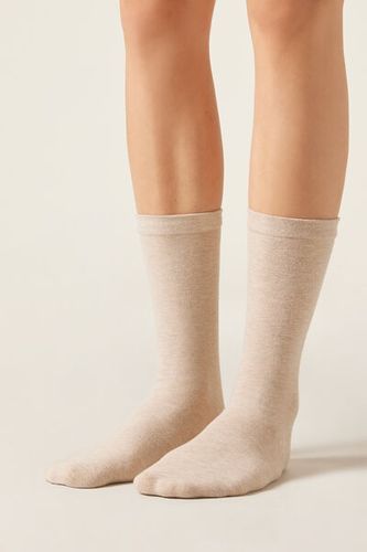 Thermal Socks Woman Nude Size TU - Calzedonia - Modalova