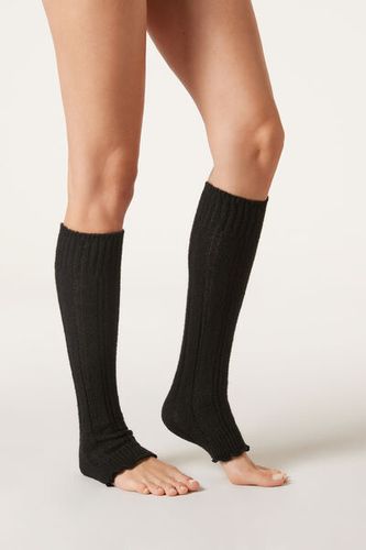 Soft Leg Warmers Woman Black Size TU - Calzedonia - Modalova