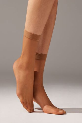 Denier Ultra Sheer Socks Woman Nude Size TU - Calzedonia - Modalova