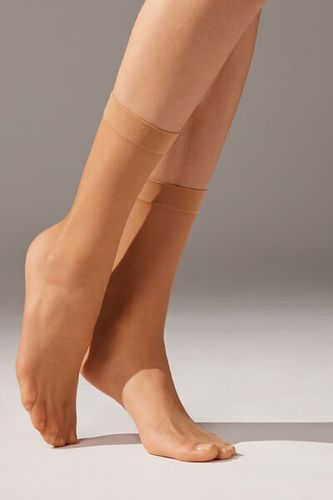 Denier Ultra Sheer Socks Woman Nude Size TU - Calzedonia - Modalova