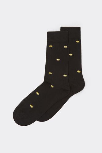 All-Over Batman Short Socks Man Black Size TU - Calzedonia - Modalova