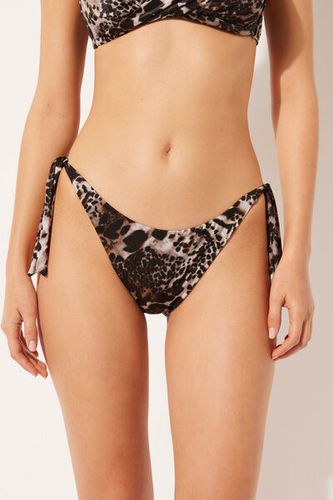 Braguita Lazos Bikini Elegant Animalier Mujer Velikost S - Calzedonia - Modalova