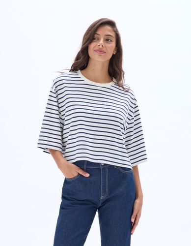 T-shirt oversize à rayures - celio - Modalova