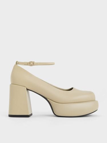 Charles & Keith - Monique Ankle-Strap Platform Pumps - Charles & Keith - Modalova