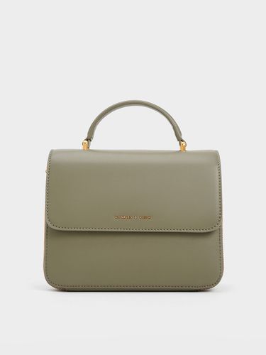 Charles & Keith - Front Flap Top Handle Bag - Charles & Keith - Modalova