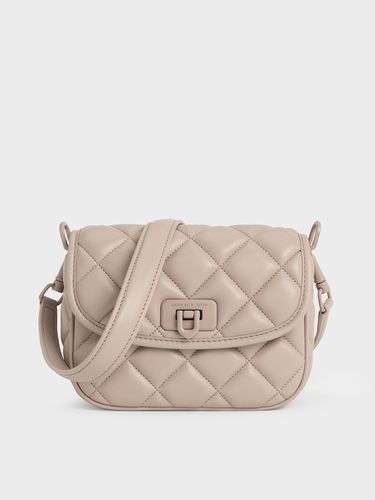 Charles & Keith - Cressida Quilted Crossbody Bag - Charles & Keith - Modalova