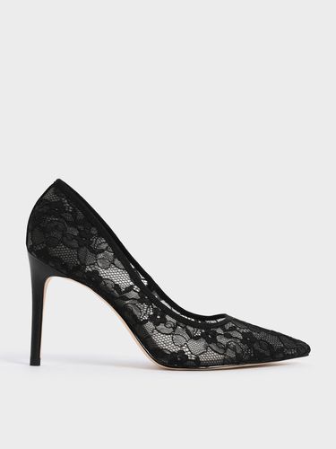 Charles & Keith - Lace Stiletto Pumps - Charles & Keith - Modalova