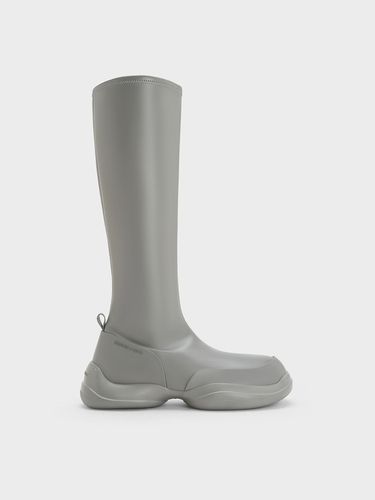 Charles & Keith - Casey Side-Zip Knee-High Boots - Charles & Keith - Modalova