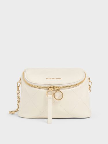 Charles & Keith - Apfra Quilted Crossbody Bag - Charles & Keith - Modalova