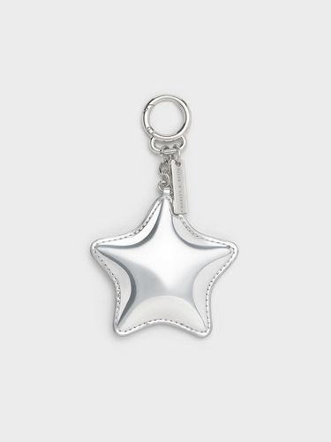 Charles & Keith - Metallic Star Mirror Charm - Charles & Keith - Modalova