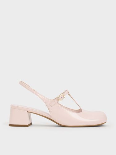 Charles & Keith - T-Bar Slingback Mary Jane Pumps - Charles & Keith - Modalova