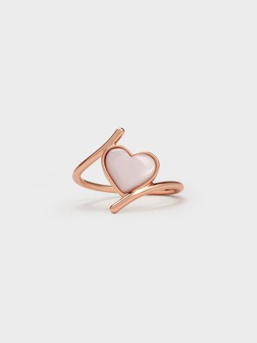 Charles & Keith - Annalise Heart Stone Ring - Charles & Keith - Modalova