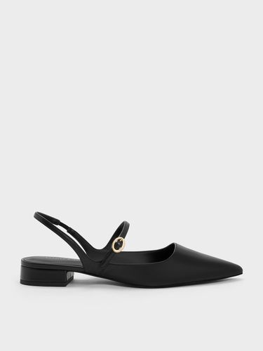 Charles & Keith - Roxane Slingback Mary Jane Flats - Charles & Keith - Modalova