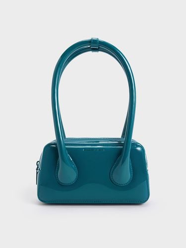 Charles & Keith - Lula Patent Double Handle Bag - Charles & Keith - Modalova