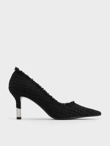 Charles & Keith - Tweed Pointed-Toe Stiletto Pumps - Charles & Keith - Modalova