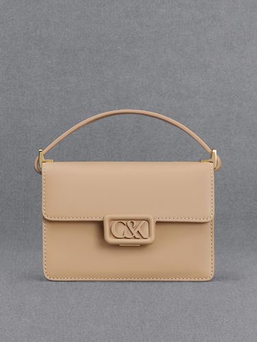 Charles & Keith - Leather Boxy Bag - Charles & Keith - Modalova