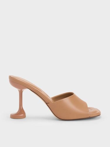 Charles & Keith - Celestine Sculptural Heel Mules - Charles & Keith - Modalova