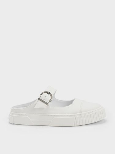 Charles & Keith - Buckled Slip-On Sneakers - Charles & Keith - Modalova