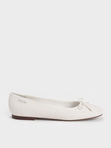 Charles & Keith - Rhea Bow Ballerinas - Charles & Keith - Modalova