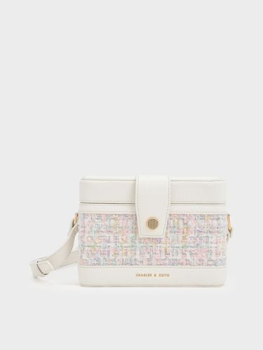 Charles & Keith - Bronte Tweed Boxy Crossbody Bag - Charles & Keith - Modalova