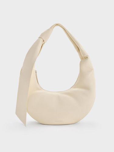 Charles & Keith - Toni Knotted Curved Hobo Bag - Charles & Keith - Modalova