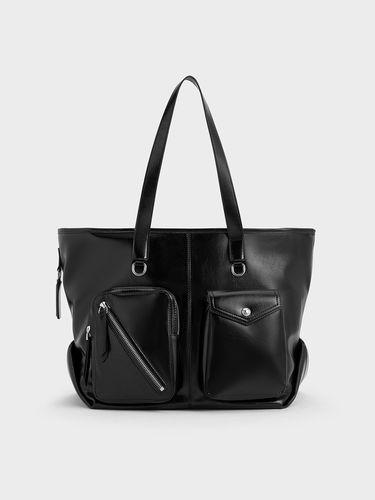 Charles & Keith - Thora Multi-Pocket Tote Bag - Charles & Keith - Modalova