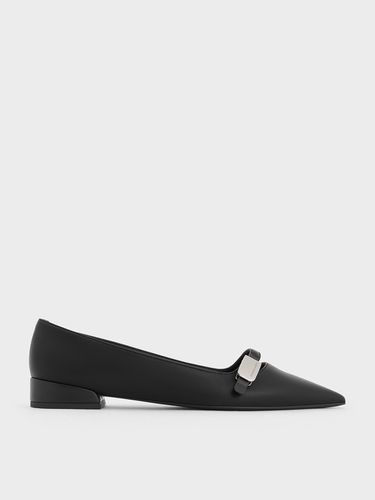 Charles & Keith - Robbie Pointed-Toe Ballet Flats - Charles & Keith - Modalova