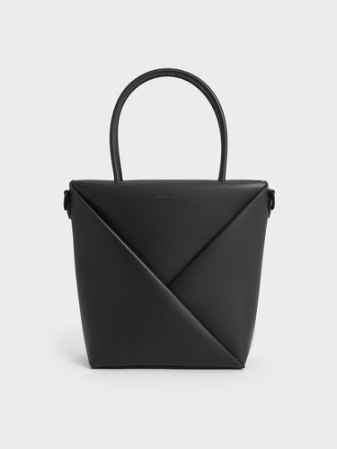 Charles & Keith - Midori Geometric Elongated Tote Bag - Charles & Keith - Modalova