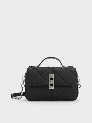 Charles & Keith - Anwen Quilted Top Handle Bag - Charles & Keith - Modalova