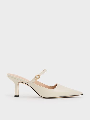 Charles & Keith - Buckle-Strap Heeled Mules - Charles & Keith - Modalova