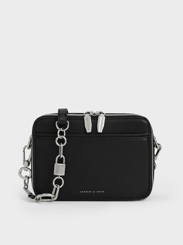 Charles & Keith - Lock & Key Chain Handle Bag - Charles & Keith - Modalova