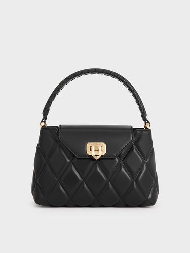 Charles & Keith - Arwen Quilted Braided-Strap Top Handle Bag - Charles & Keith - Modalova