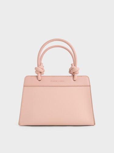 Charles & Keith - Sabine Knotted-Handle Trapeze Tote Bag - Charles & Keith - Modalova