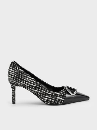 Charles & Keith - Gabine Tweed Toe-Cap Pumps - Charles & Keith - Modalova